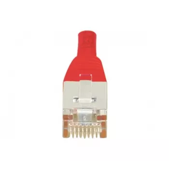 EXERTIS CONNECT Cat.5e F/UTP patchkabel, RJ45, röd, 3,0 m, Slim Snagless Boot 847033