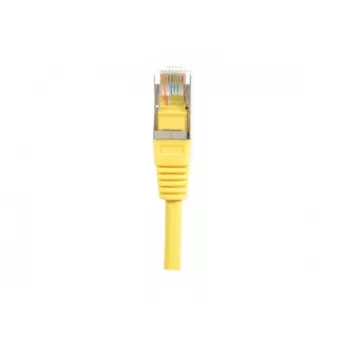 EXERTIS CONNECT Cat.5e F/UTP patchkabel, gul, 0,5 m, slim bend protection 847161