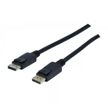 EXERTIS CONNECT DisplayPort 1.4-kabel, 8K, DisplayPort-kontakt till kontakt, svart, 2,0 m (127022)