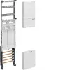 HAGER ZH32ES komplett mätarfält, 1-fält, eHZ, 1050 mm höjd