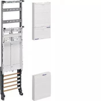 HAGER ZH32ES komplett mätarfält, 1-fält, eHZ, 1050 mm höjd