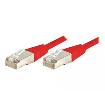 EXERTIS CONNECT Cat.6 F/UTP patchkabel, röd, 7,0 m, Slim Snagless 243570