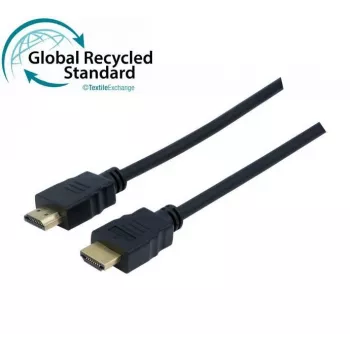 Exertis Connect HDMI 2.0 high-speed-kabel, 4K, HDMI typ A hane till HDMI typ A hane, svart, 5,0 m 127983