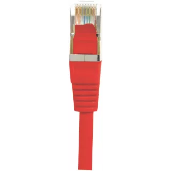EXERTIS CONNECT Cat.6 F/UTP patchkabel, röd, 1,0 m, slim snagless boot 842103
