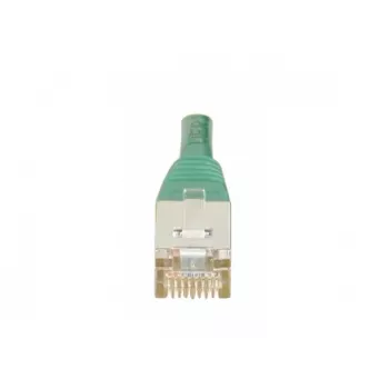 EXERTIS CONNECT Cat.5e F/UTP patchkabel, grön, 3,0 m, slimmad böjskyddshylsa 847032