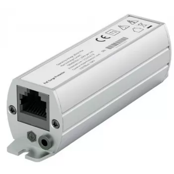 Exertis Connect Cat.6A RJ45 överspänningsskydd, inomhus, metallhölje, 10 Gbps, PoE+ 253187