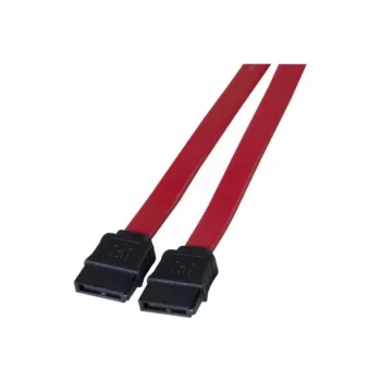 Exertis Connect SATA-datakabel – 75 cm, röd, rak till rak, 6 Gbps 314013