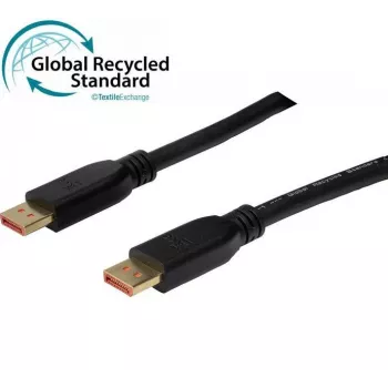 Exertis Connect DisplayPort 2.1-kabel, 80 Gbit/s, UHBR20, 4:4:4, GRS, DisplayPort-kontakt till DisplayPort-kontakt, 3,0 m (127247)