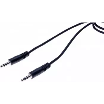 EXERTIS CONNECT 3,5 mm stereo ljudkabel kontakt till kontakt 1,5 m svart 108569
