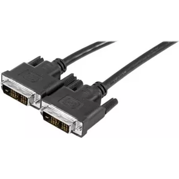 EXERTIS CONNECT DVI-D Single Link-monitorkabel, 18+1 pin DVI-D kontakt till DVI-D kontakt, 3,0 m, svart 127480