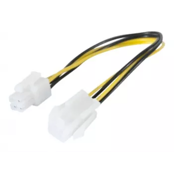 EXERTIS CONNECT P4 strömförlängningskabel 30cm svart 4-pin ATX12V EXC147562