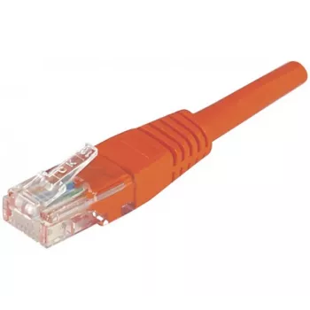 EXERTIS CONNECT CAT.6 U/UTP patchkabel, 10 m, röd, snagless 243760