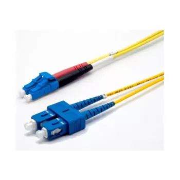 Ekivalan OS2 duplex patchkabel, 9/125 µm, LC/SC, gul, 2,0 m COZ008DCLC2SJ0020A
