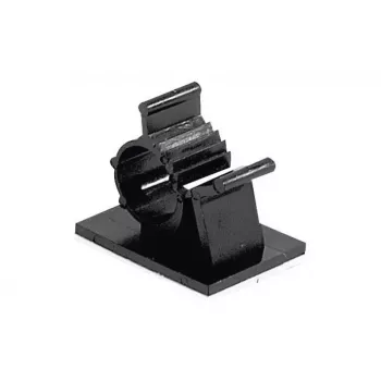 EXERTIS CONNECT kabelhållare, kabelklämma, självhäftande, 100-pack 14,7 mm till 19,1 mm (629031)