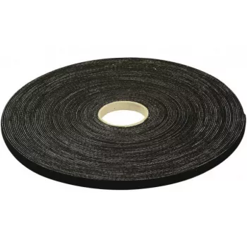 EXERTIS CONNECT kardborreband för montering, 10 mm x 20 m, svart (629421)
