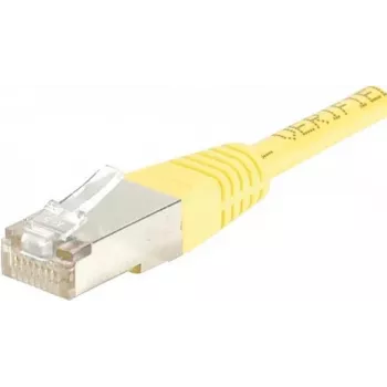 EXERTIS CONNECT CAT.5e F/UTP skärmad patchkabel, gul, 3,0 m 854106