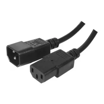 Exertis Connect IEC-nätkabel C14 till C13 halogenfri svart 3,0 m 807953