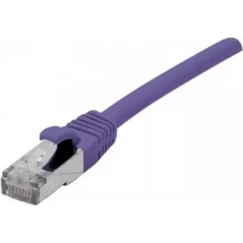 EXERTIS CONNECT Cat. 6 F/UTP patchkabel, 2 m, violett, PoE, halogenfri 854413