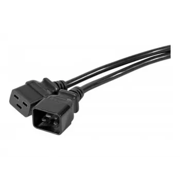 EXERTIS CONNECT strömförlängningskabel C20 till C19 2m svart 808002