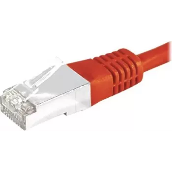 EXERTIS CONNECT Cat.6 S/FTP patchkabel, 0,3 m, röd 856820