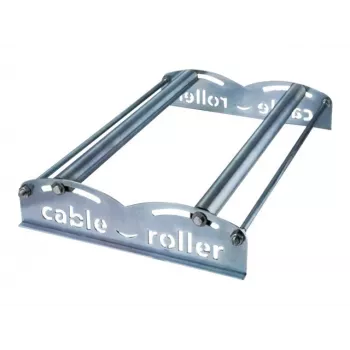 Exertis Connect Kabelvinda 830274 - 25 m H05VV-F 3G1.5, 4 Schuko-uttag, termoskydd, svart