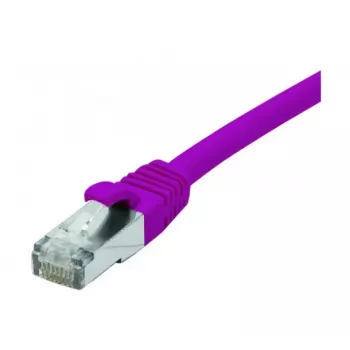 EXERTIS CONNECT Cat 6 F/UTP patchkabel, PoE, halogenfri, violett, 25 m 854418