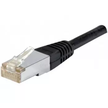 EXERTIS CONNECT Cat.6a F/UTP patchkabel, 2 m, svart, 10 Gbps, slim snagless 850016