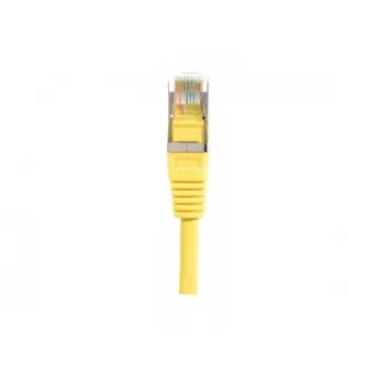 Exertis Connect Cat5e F/UTP patchkabel RJ45 till RJ45, 2 m, gul 854105