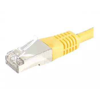 Exertis Connect 856831 Cat.6 S/FTP PiMF patchkabel, 0,5 m, gul, Slim Bend Protection