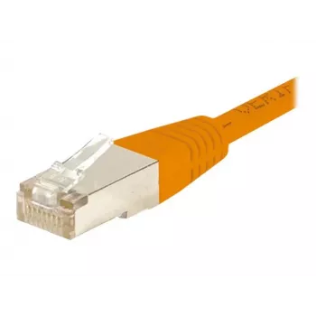 EXERTIS CONNECT Cat.6 S/FTP patchkabel, PiMF, orange, 5,0 m 854471