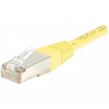 EXERTIS CONNECT Cat.6 F/UTP patchkabel, gul, 1,5 m, Slim Snagless Boot 857930