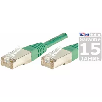 EXERTIS CONNECT CAT.6a F/UTP patchkabel, grön, 1,0 m, 10 Gbps, slim hylsa 859548