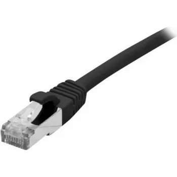 EXERTIS CONNECT 858487 Cat 6A S/FTP patchkabel, 3 m, svart, slim hylsa