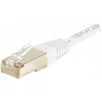 EXERTIS CONNECT Cat6 S/FTP PiMF patchkabel, vit, 1 m 856851