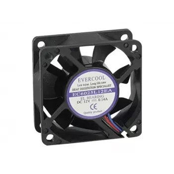 Exertis Connect Evercool 60 mm glidlagrad chassifläkt 910182