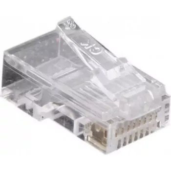 EXERTIS CONNECT EXC920450 RJ45 transparent kabelkontakt