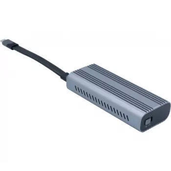 EXERTIS CONNECT M.2 SSD Enclosure, USB4/Thunderbolt 4 40Gbps Type-C, for M.2 NVMe/PCIe SSD 924640