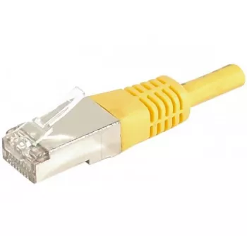 EXERTIS CONNECT Cat.6a F/UTP patchkabel, gul, 2,0 m, 10 Gbps 859565