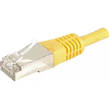 EXERTIS CONNECT Cat.6a F/UTP patchkabel, gul, 5 m, 10 Gbps 859567
