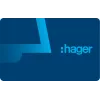 Hager RTH310X RFID-åtkomstkort för ODT 2.0 utomhusstation