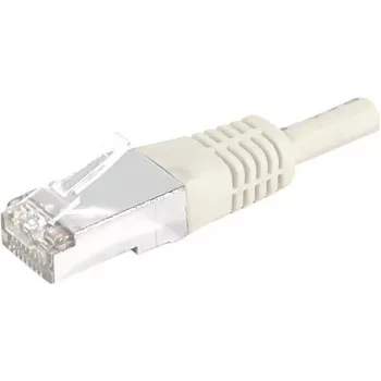 EXERTIS CONNECT 856873 Cat6 F/FTP nätverkspatchkabel, 3 m, vit