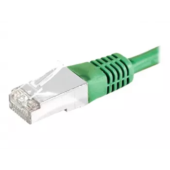 EXERTIS CONNECT Cat.6 S/FTP PiMF patchkabel, RJ45, grön, 3 m 856875