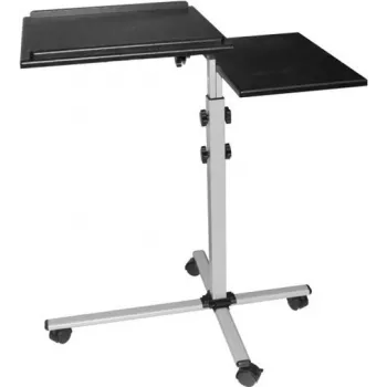 EXERTIS CONNECT Mobil multifunktionsbord på hjul, 1000 x 500 mm, svart (965033)