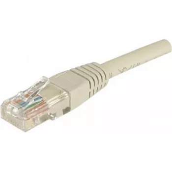 Exertis Connect Cat5e U/UTP RJ-45 nätverkspatchkabel, 0,5 m, grå 857200