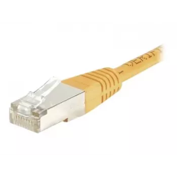 EXERTIS CONNECT Cat.6 F/UTP patchkabel, RJ45, orange, 1,5 m 857941