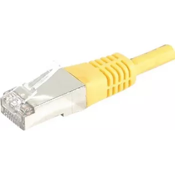 EXERTIS CONNECT 858336 Cat.6A S/FTP patchkabel, 7,5 m, gul, slim boot