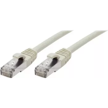 Exertis Connect CAT 6a S/FTP patchkabel, RJ45 till RJ45, 10 m, grå 858410