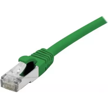 EXERTIS CONNECT Cat 6A S/FTP patchkabel, 0,5 m, grön, slim snagless 858435
