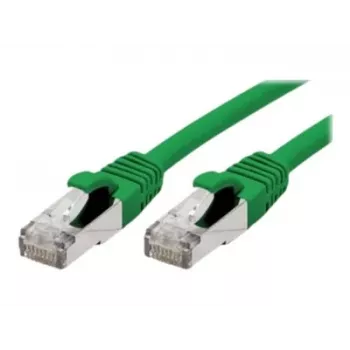 EXERTIS CONNECT Cat 6A S/FTP patchkabel, 3,0 m, grön, slim snagless boot 858439