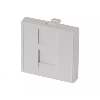 EXERTIS CONNECT Dexlan mittplatta 45 x 45 mm för 1 keystone-modul, signalvit RAL 9003 (911722)